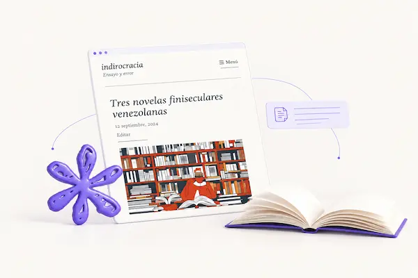 Page d'accueil d'Indirocracia